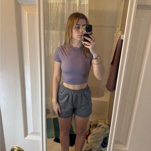 Lululemon Wundermost Cropped Short Sleeve